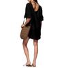 Beach Cover Up Dress With Tencel Blend Fabric For Summer Vacation Wear