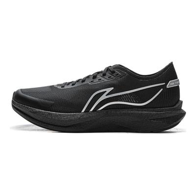 Li Ning Technologie Chasse au Vent Chaussures de Course Marathon Compétition Professionnelle Homme Baskets Noir ARPV007-17