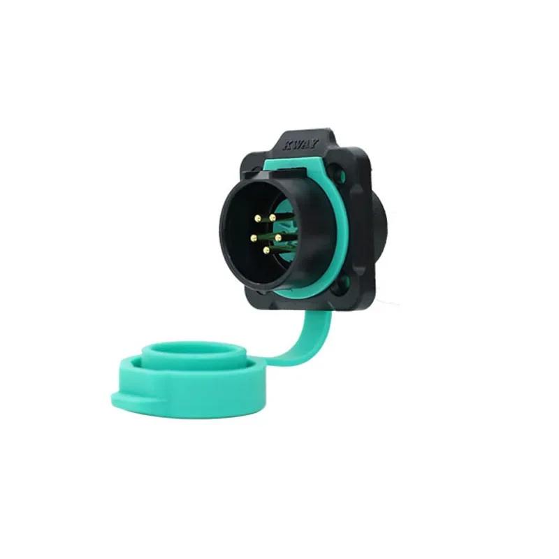 KWAY K20 M20 2 3 4 5 7 9 12 Pin Waterproof IP68 Connector Electro Mechanical Screen UAV Panel Aviation Female Plug Male Socket