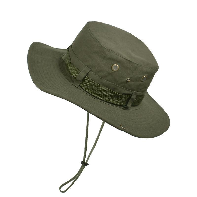 Outdoor Fishing Hat Mens Sun Protection Cap With Breathable Cotton Fabric For Summer Activities