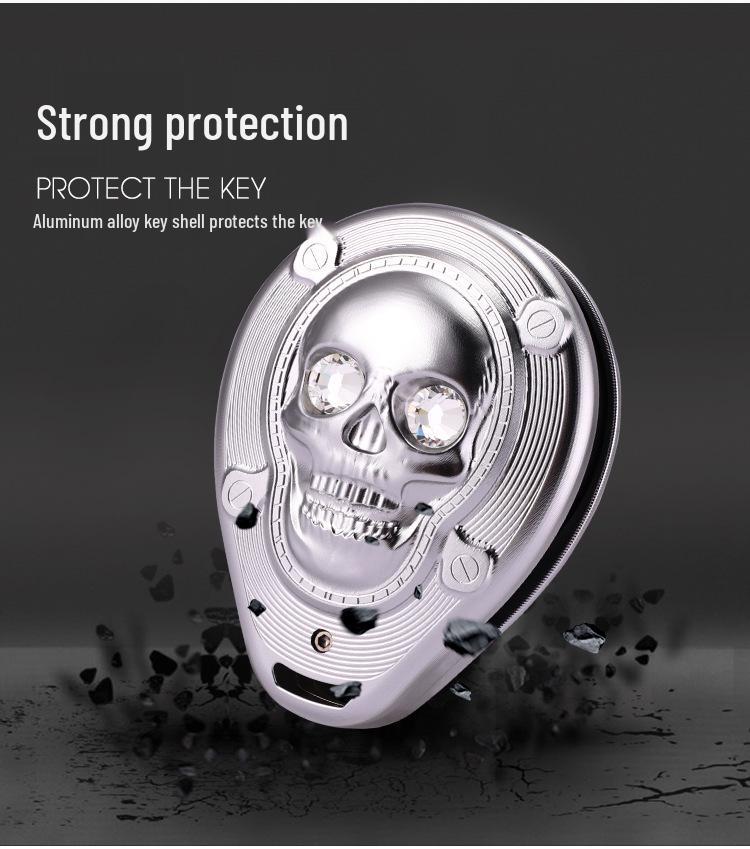 KAKTUS Aluminum Key Fob Cover for Harley & Indian Motorcycles
