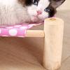 Washable Cat Hammock Bed Seat Cushion Elevated Bed Detachable Replaceable Cloth
