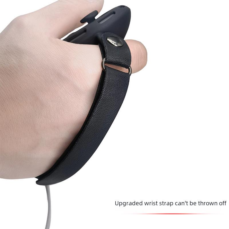 Silikonowa osłona ochronna i pasek do zestawu słuchawkowego Meta Quest 3 VR All-in-One i kontrolera