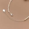 Simple Personality Sterling Silver Chain Freshwater 8-9mm White Pearl Near Round 925 Bracelet Fine Jewelry Gifts for Women Girls