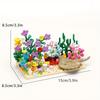 1 Set of Underwater World Animal Building Blocks Set Home Decorations and Collectibles Creative Toy for Children's Gift
