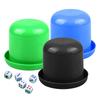 Gaming Würfelset Sieb Schüttelbecher Tischspiel Spielzeug Würfel- und Becherset Bar Party Würfel Schüttelbecher Set