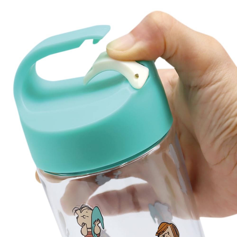 Onishi Ken PEANUTS Drink Bottle CLEAR Lunch Series BE HAPPY SLL-2010