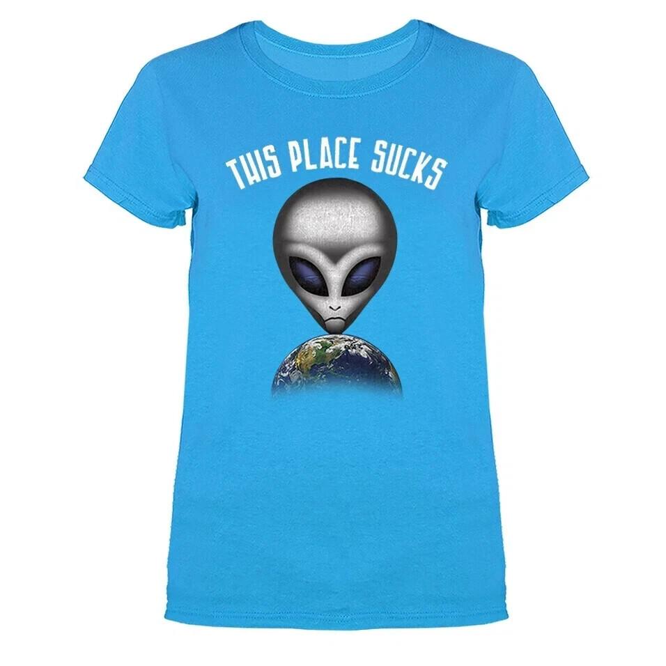 This Pace Sucks Alien Funny Joke Humorous Women s  T-shirt Unisex T-Shirt XXXXL