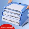 A4 Thickened Anti-Fall PP File Storage Box