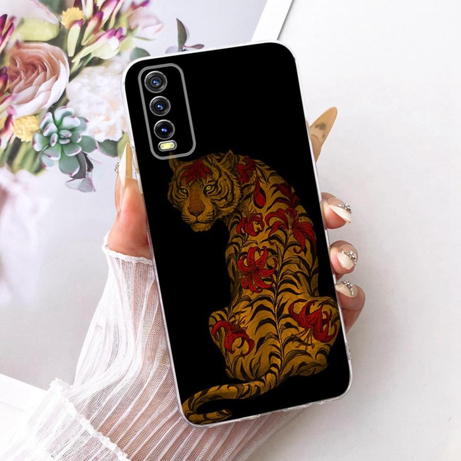 For Vivo Y20 Y20i Y11s Y12s Case New Design Silicone Protective Soft Back Cover For VivoY20 Y 20 I V2027 V2028 Phone Fundas