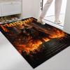 Manowar: Blood Kings carpet Doormat Living room and bedroom mats Dormitory decoration Bathroom mat Office chair cushion