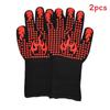 Luvas Resistentes ao Calor para Churrasco com Pegada de Silicone para Grelhar e Cozinhar ao Ar Livre