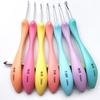Crochet Hook 8Pcs/Set Ergonomic Sets Crochet Hooks Knitting Needles  Weave Yarn Diy Handmade Tools Kit