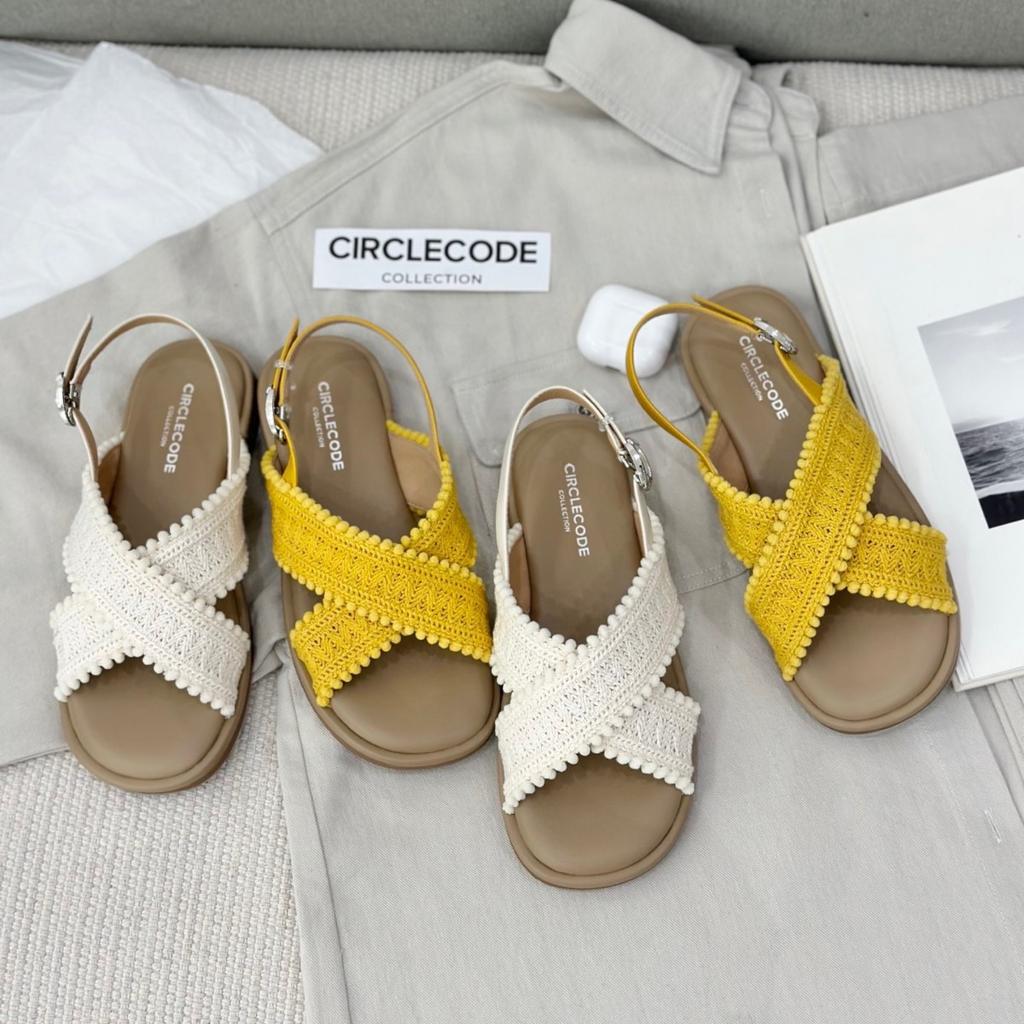 Open-toed Roman shoes women's 2025 new summer versatile soft-soled flat-soled thin cross-strap non-slip beach sandals women