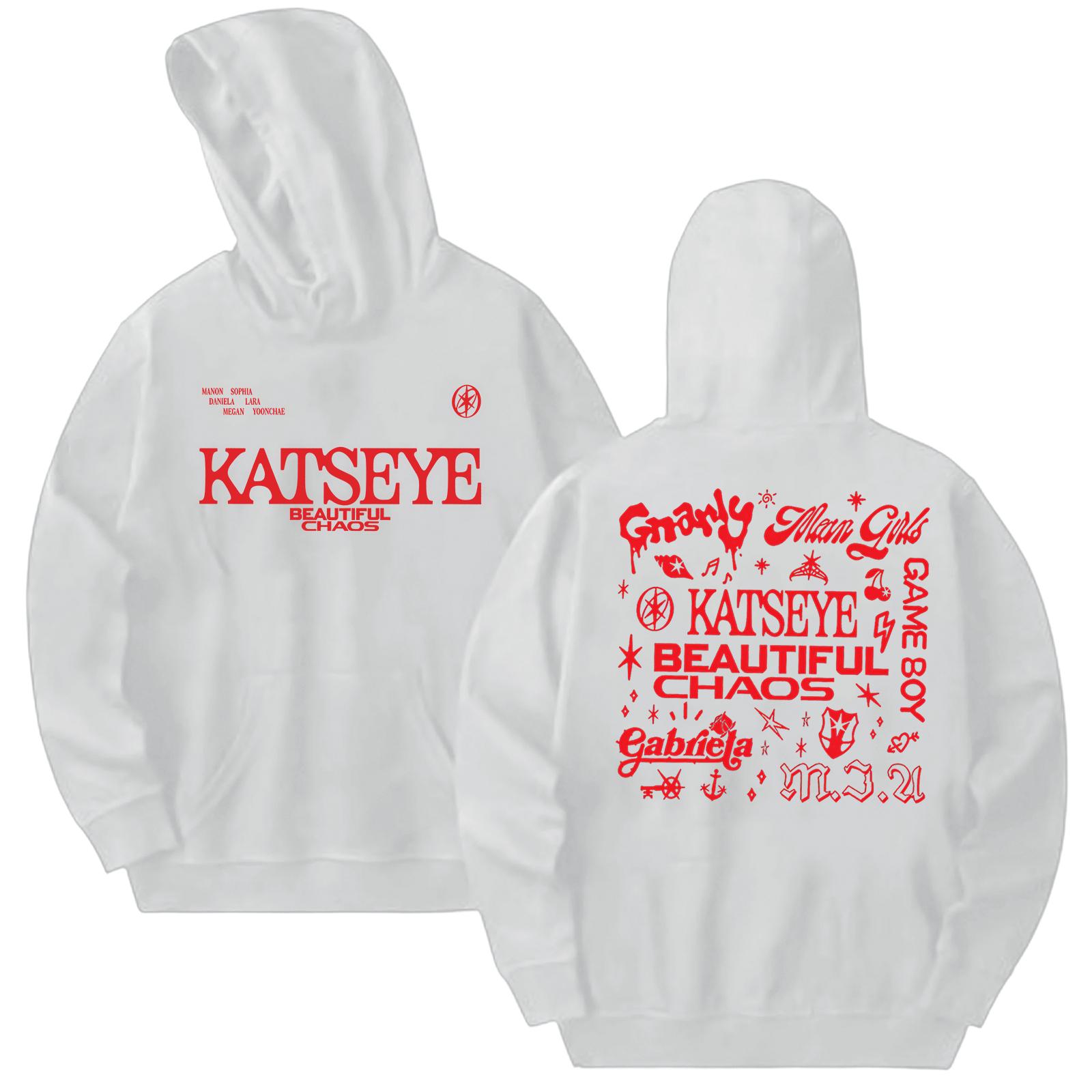 

Женская модная повседневная толстовка с капюшоном, длинным рукавом и принтом XL белый