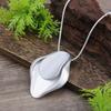 New Matte Irregular Geometric Double-layer Long Pendant, Women's Creative Exaggerated Geometric Long Necklace