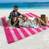 1PC Striped Beach Towel Custom Name Personalized Pool Towel Holiday Birthday Gifts For Women Girls Quick-Drying Bath Towels