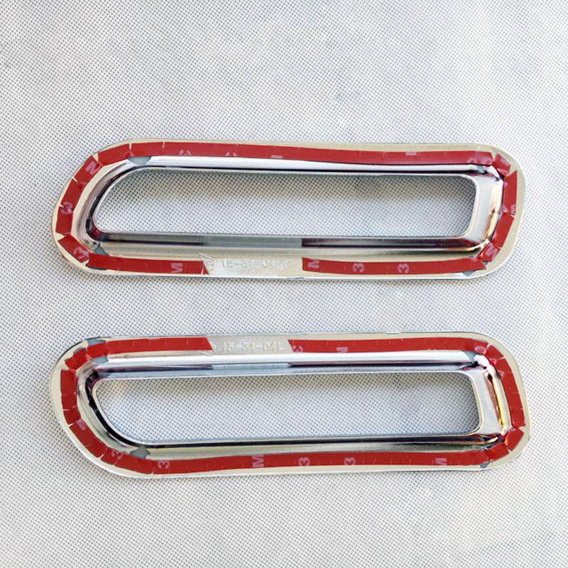 Chrome Rear Tail Fog Light Cover Trim for Suzuki Vitara 2015 2016 2017 2018 Car Styling Stickers Accessories
