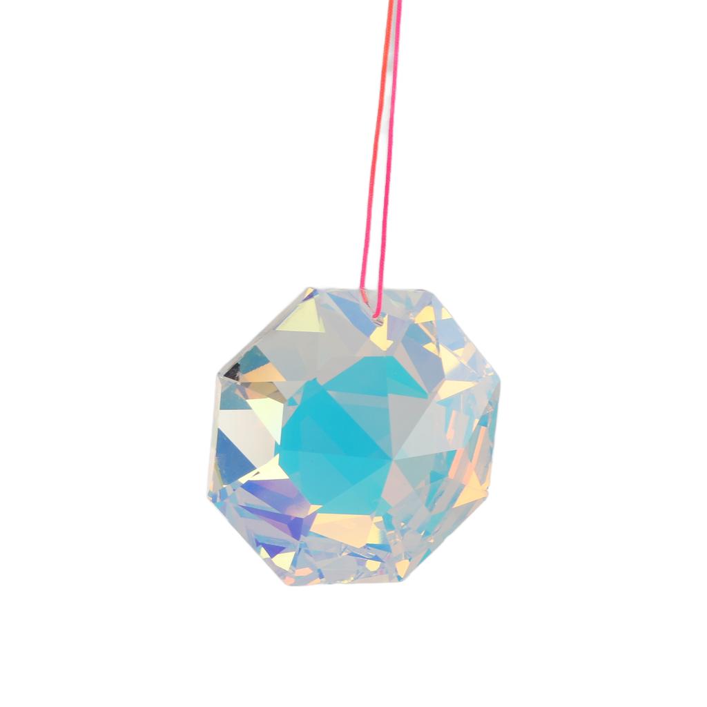 Hanging Crystal Suncatcher Multipurpose Exquisite Prisms Crystal Pendants for Window Christmas