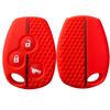 silicone key cover holder key case for Renault Clio 3 Logan 2 Dacia Duster sandero stepway Lada Largus for Nissan Almera terrano