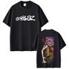 Pánská dámská trička Gorillaz Band Hip Hop Rocková móda Nadrozměrné tričko Pánské Vysoce kvalitní Měkké bavlněné tričko Unisex Neformální topy