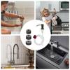 Edelstahl Küchenspüle Seifenspender Verlängerungsrohr Spülmittel Druckpumpenkopf Verlängerer Multifunktionale Spülbecken Zubehör