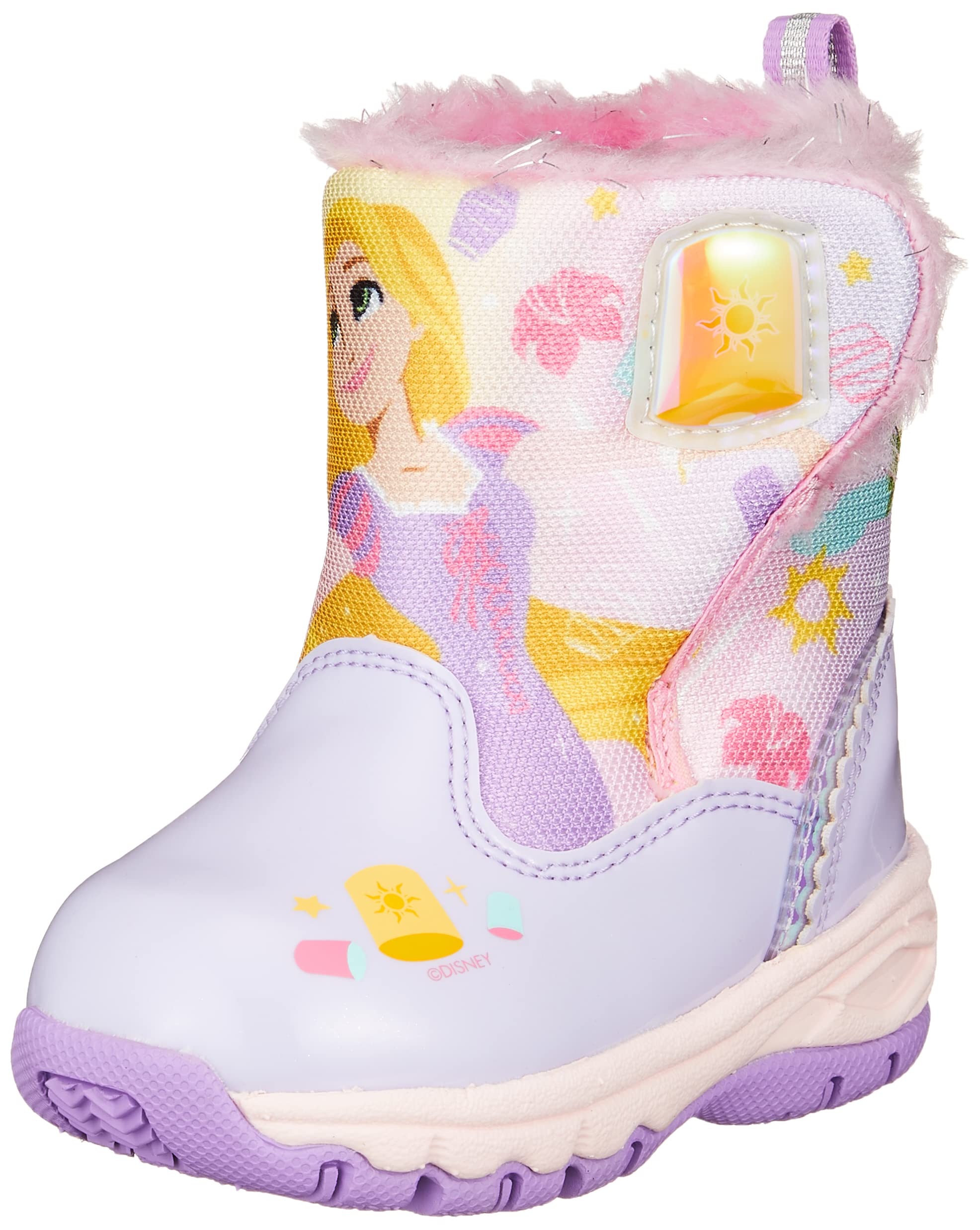 

Waterproof and Magic Ariel inches 18 DN inches 2E [Disney] Cold-Proof Boots, 5.9 - 7.1 (13 - cm), Girls, Kids, WC040E, Purple, 5.9 (13.0 cm), фиолетовый