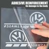 SVLHP1 2Pcs Car Logo Body Vinyl Sticker Decoration Accessories For VW GTI Golf8 Polo Passat Mk6 MK7 Tiguan R32 RLine Magotan Jetta Bora