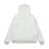 American Vintage Angel Note Print Hooded Sweatshirt Jacket Streetwear Trendy Loose Fit