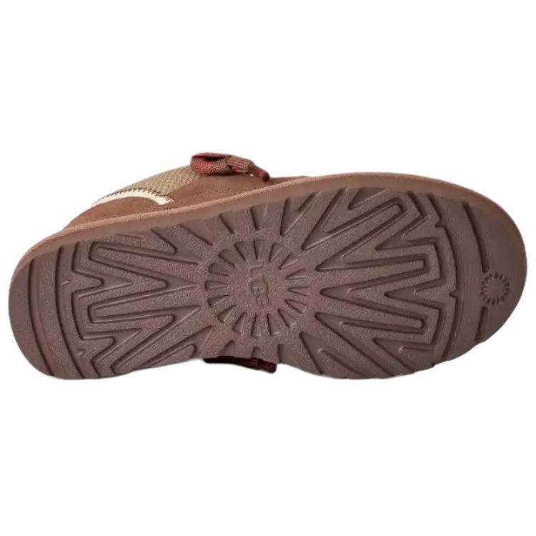 UGG Lowmel Suede Versatile Comfortable Low-Top Casual Shoes Women sneaker Brown 1144032-RYK