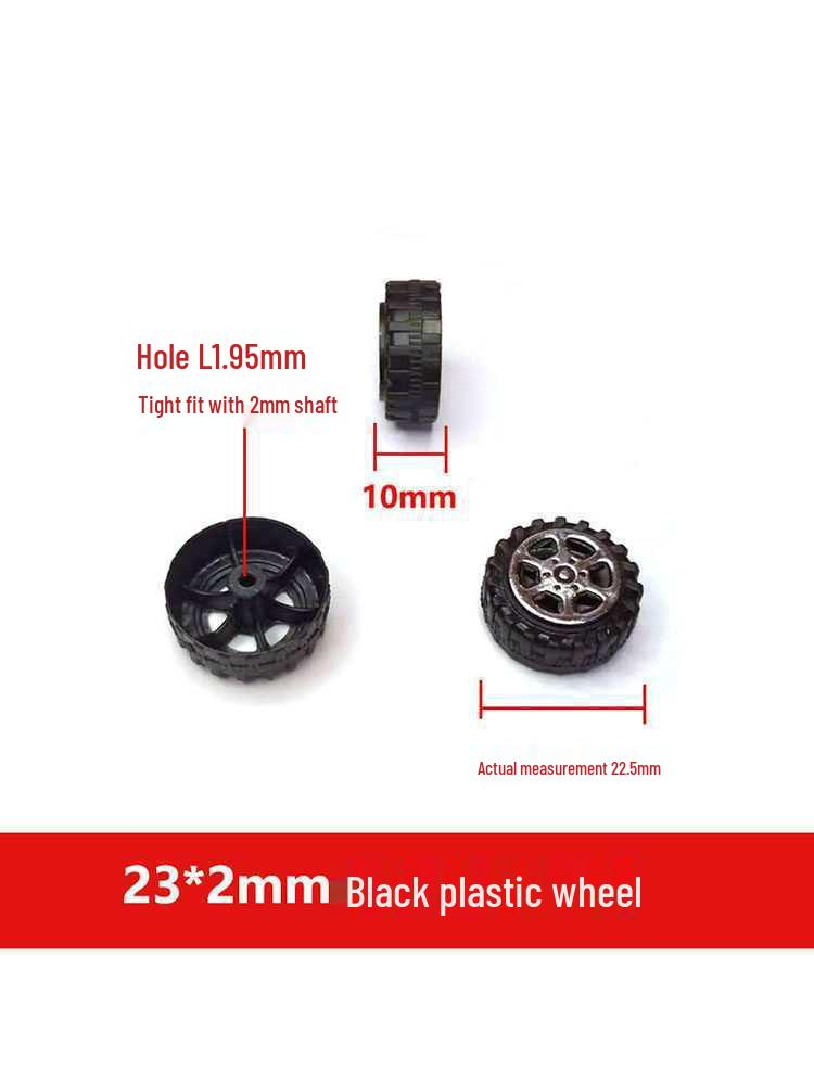 DIY Plastic Toy Wheels - Available in Sizes 22/26/30/32/34/37/42