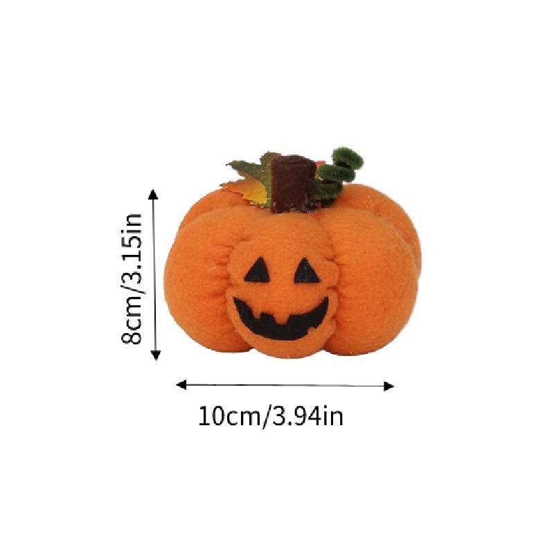 Pumpkin Plush Halloween Toy Simulation Home Desktop Decoration Party Gift Props
