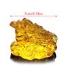 Feng Shui Kröte Geld Glück Glück Reichtum Chinesische Goldene Frosch Kröte Münze Haus Büro Dekoration Tischdekoration Glücksbringer Geschenke