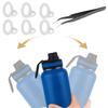 13 Piece Silicone Seals for Water Cup Lid Convenient Leak Proof Sports Bottle Seals Easy Installation Sealing Rings