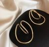 Ear Beauty Vortex Ear Cuffs, Set of 2, Large, for Both Ears (Gold)