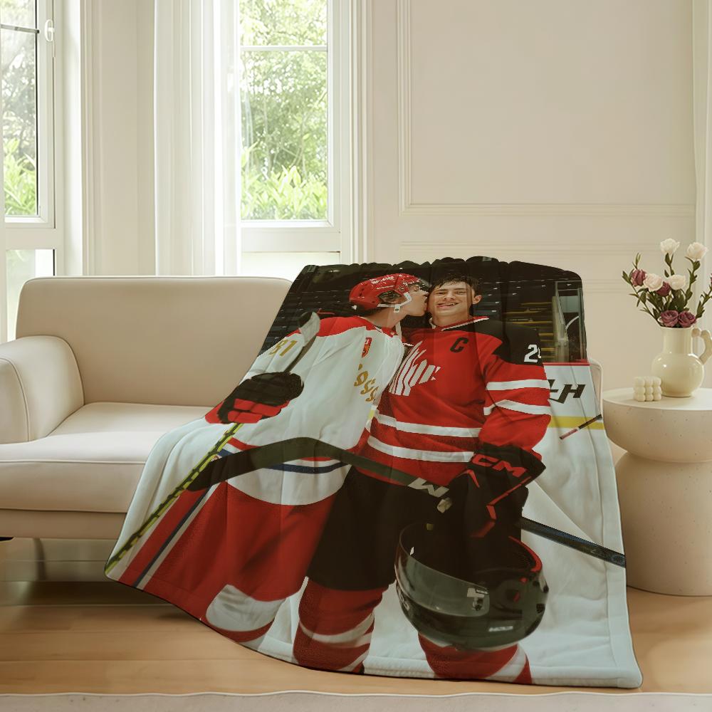 

Popular TV Series H-Heated Rivalry Blanket Warm Soft Suitable For Bedroom Sofa Bed Living Room Office Travel Camping Gifts 75cmx90cm
