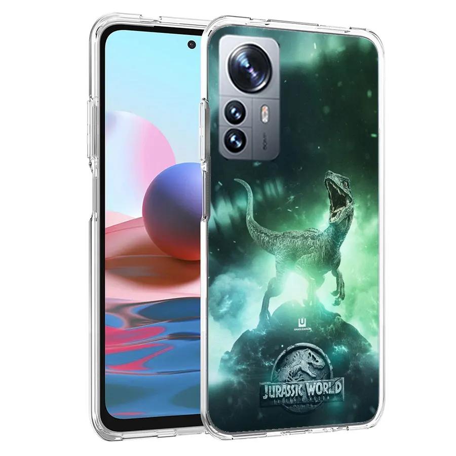 World Jurassic Park Phone Case For Xiaomi Poco X3 NFC X4 GT M3 M4 M5 M5S X7 X6 X5 F6 Pro F5 F4 Mi F3 F2 Cover TPU Capa Coque Cle