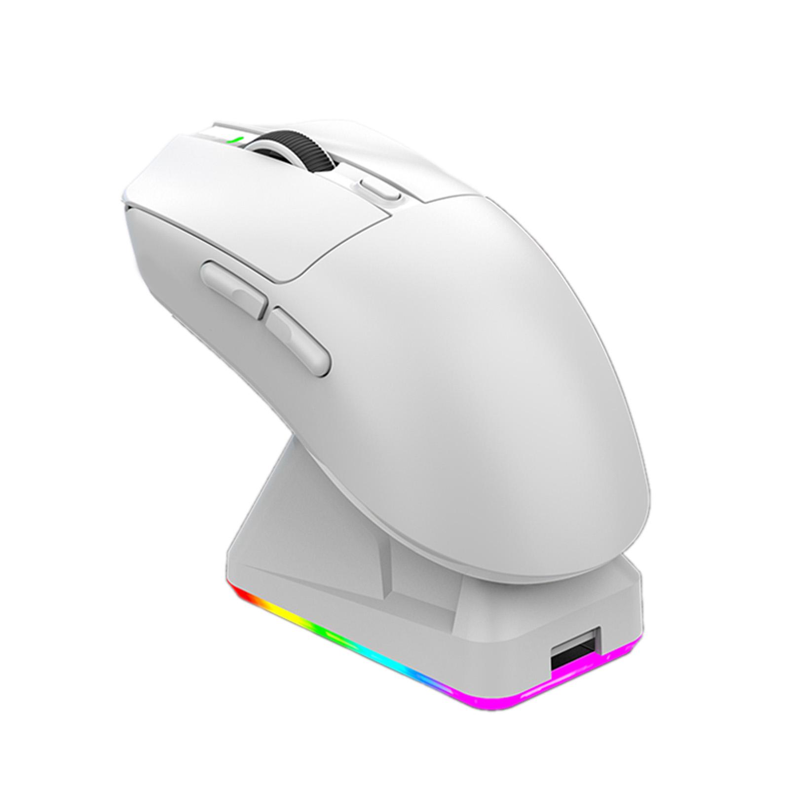 

Lightweight Gaming Mouse RGB Light Three-Mode Connection with Wireless Charging Base