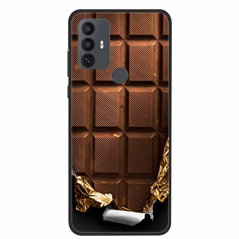 For TCL 30 SE Case Luxury Soft Silicone Protective Animals Phone Cover for TCL 305 306 Case 30SE TPU Funda for TCL30SE Cartoon