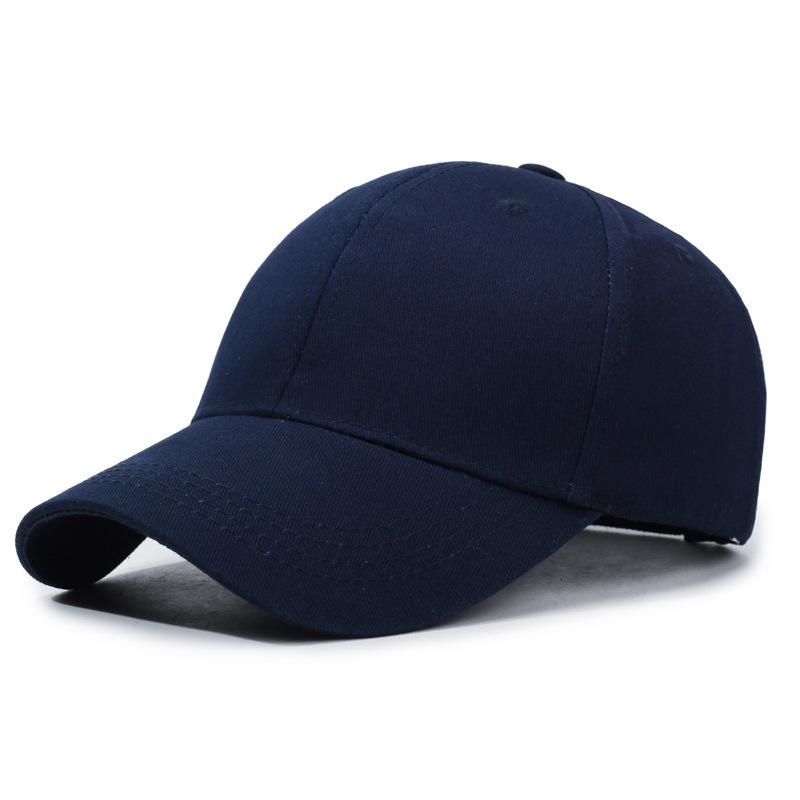 

navy blue sunscreen cap big head circumference men s spring and summer baseball cap outdoor sports quick-drying breathable hard top cap men L（58-60cm） темно-синий