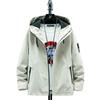 Spring Jacket Men's Hooded Jacket Youth Thin Jacket Outdoor Sports Casual Jacket Plus Size 5XL