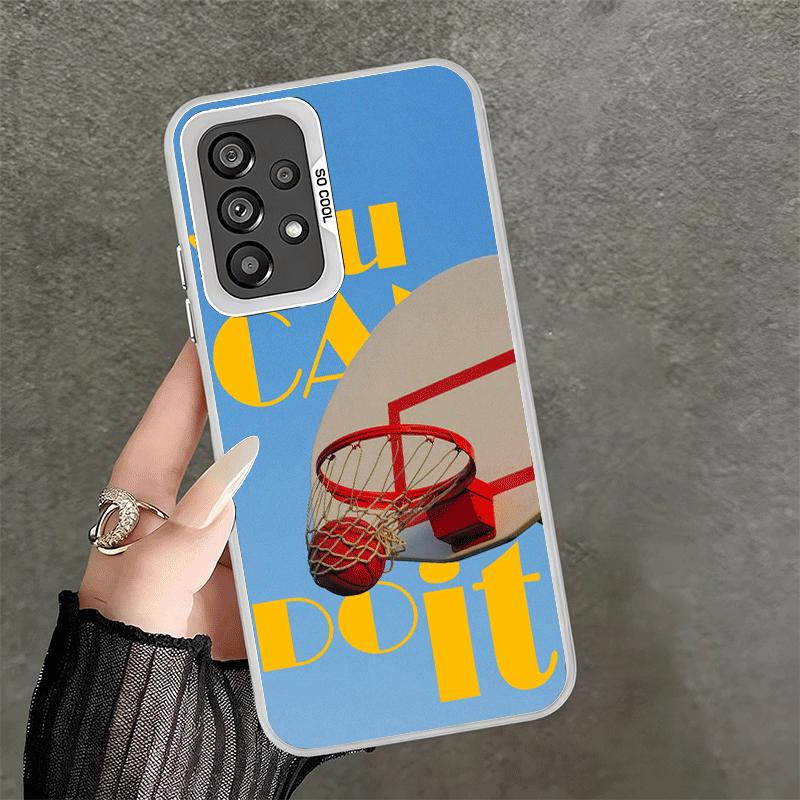 

Basketball Sports Aesthetics Shockproof Phone Case for Samsung A17 A16 A15 A14 A37 A57 A36 A56 A26 A35 A55 A25 A34 A54 A24 A13 A Samsung A13
