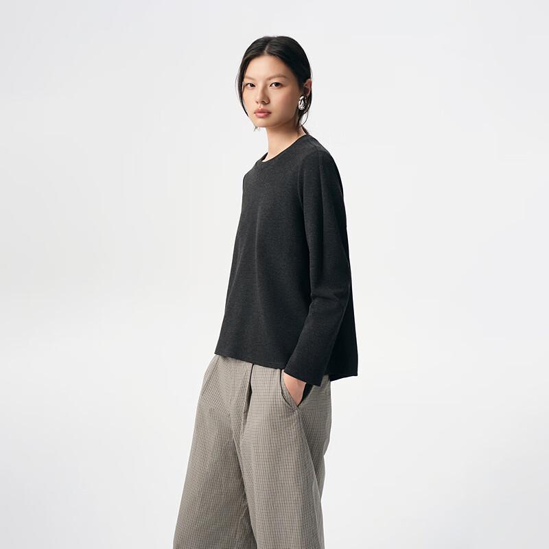 Broadcast Women's Loose Fit Round Neck Long Sleeve Sweatshirt