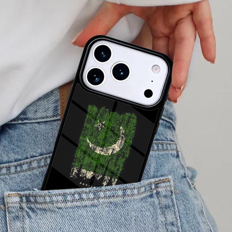

Pakistan Flag Phone Case for iPhone 17ProMax 12 13 14 15 16e 17 Pro Max Plus Air Cover iPhone 12