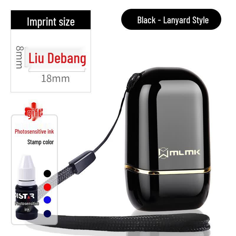 Personalized Automatic Name & Signature Stamp