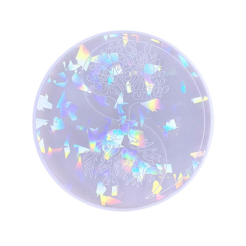 Aromatherapy Gypsum Mold Light and Shadow  Ornaments Silicone Mold чистый