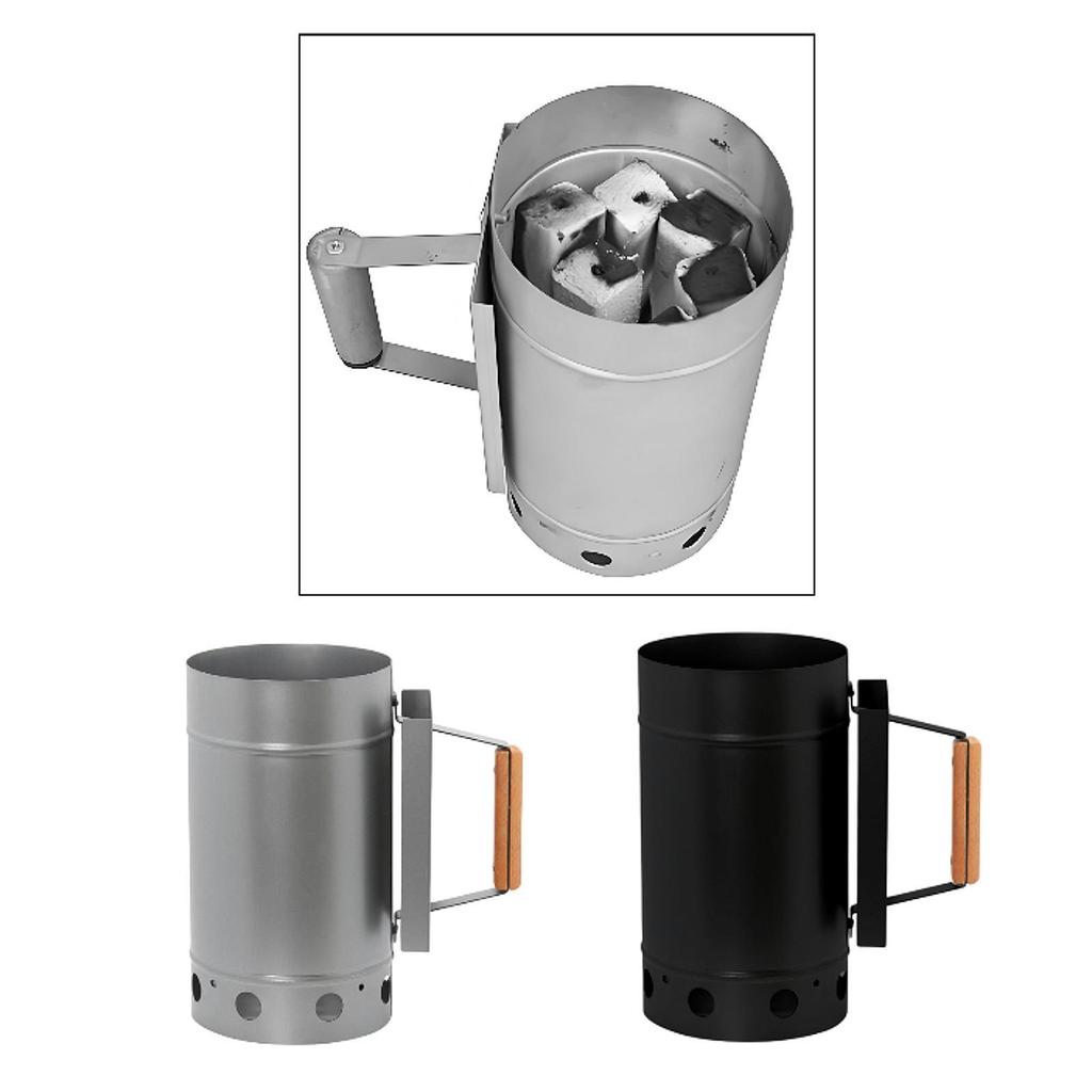Charcoal Chimney Starter for Charcoal Grill and Barbecues for Grilling BBQ