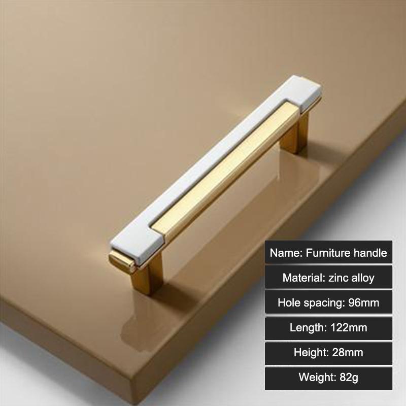 Expressive Dual Color Wardrobe Handles with Cabinet and Storage Drawer Use
