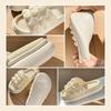 EVA Linen Slippers Four Seasons Spring and Autumn Indoor Household Cotton and Linen Stepping On Shit Feeling Thick Bottom Home Non-slip Slippers 