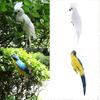 2Pcs Artificial Feathered Birds Foam for Garden Ornaments Embellishing